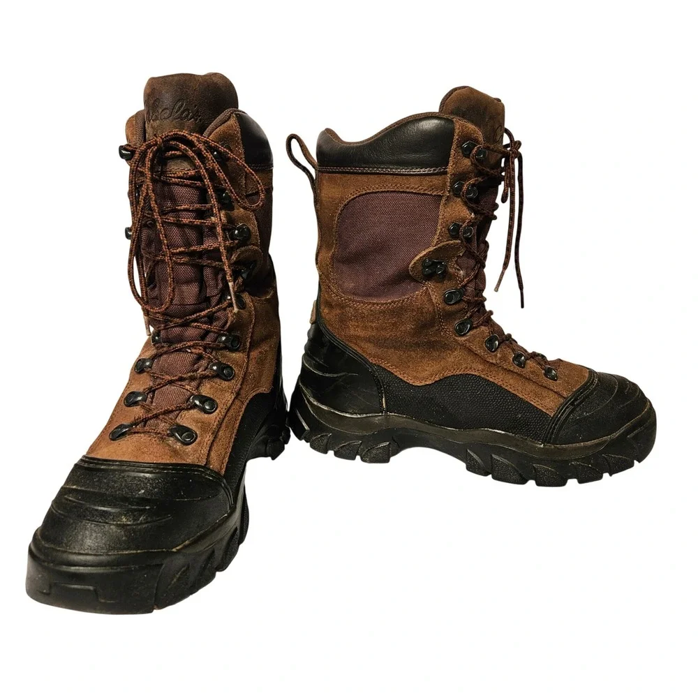 Cabelas Hunting Boots Mens 12 D Brown Dry-Plus Thinsulate Ultra 83-0506